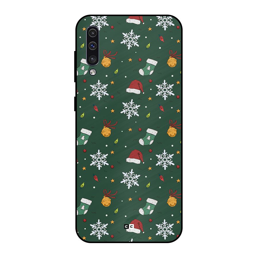 Christmas Call Metal Back Case for Galaxy A50s