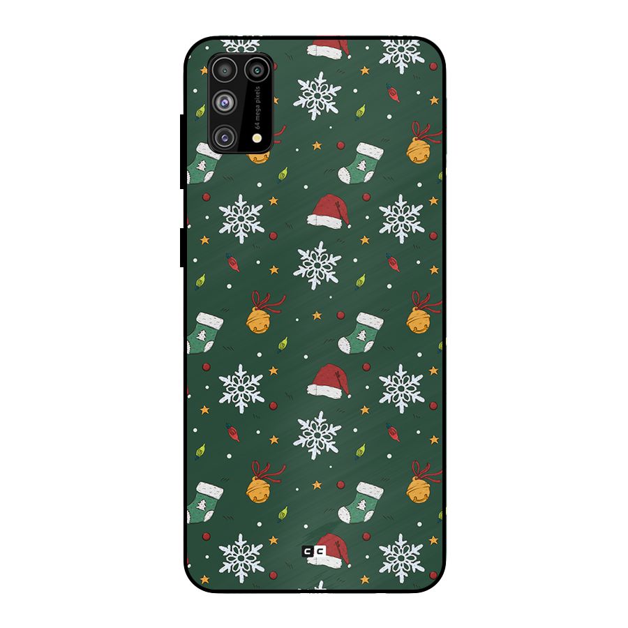 Christmas Call Metal Back Case for Galaxy F41