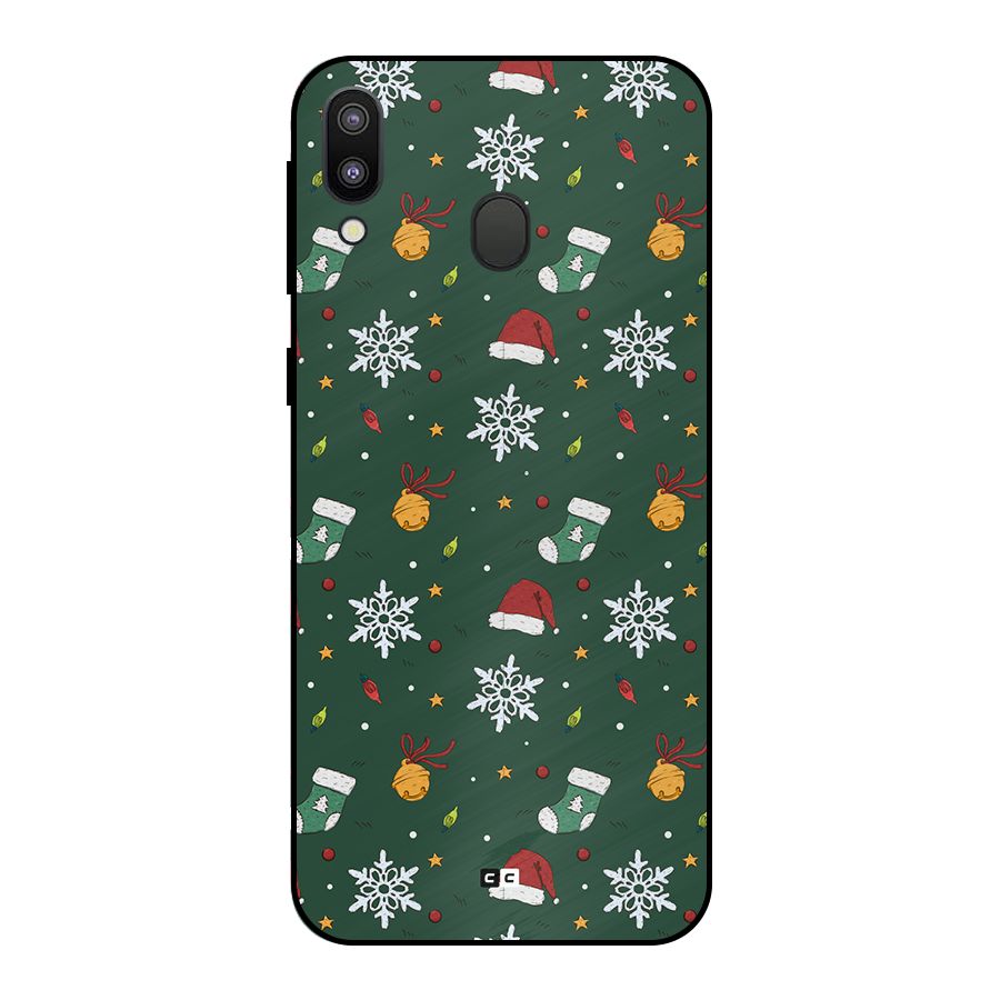 Christmas Call Metal Back Case for Galaxy M20