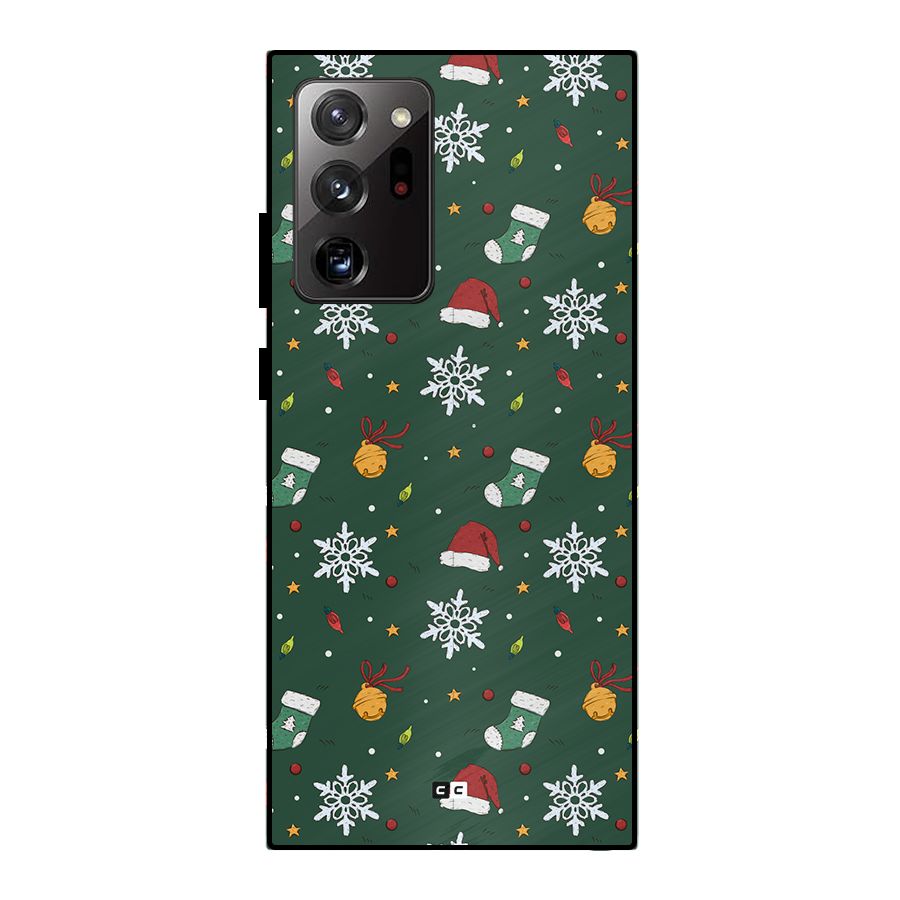 Christmas Call Metal Back Case for Galaxy Note 20 Ultra 5G