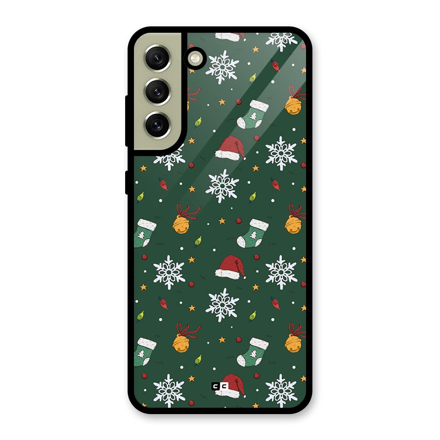 Christmas Call Metal Back Case for Galaxy S21 FE 5G (2023)