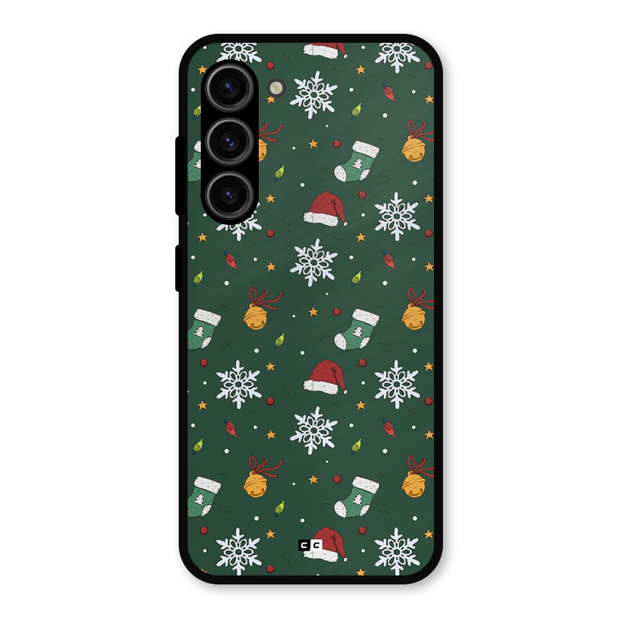 Christmas Call Metal Back Case for Galaxy S23