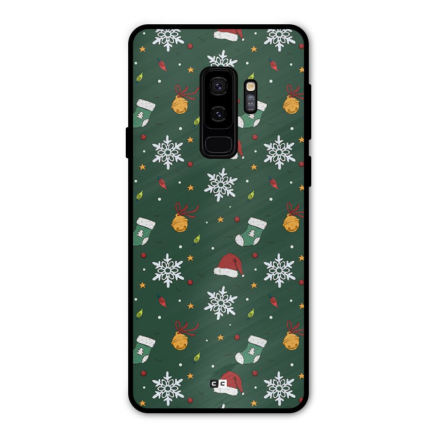 Christmas Call Metal Back Case for Galaxy S9 Plus