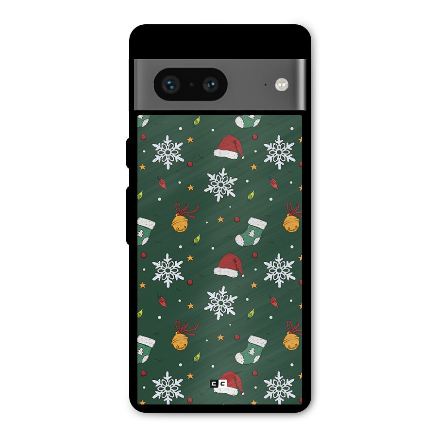 Christmas Call Metal Back Case for Google Pixel 7