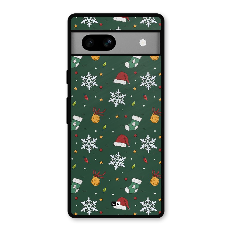 Christmas Call Metal Back Case for Google Pixel 7a