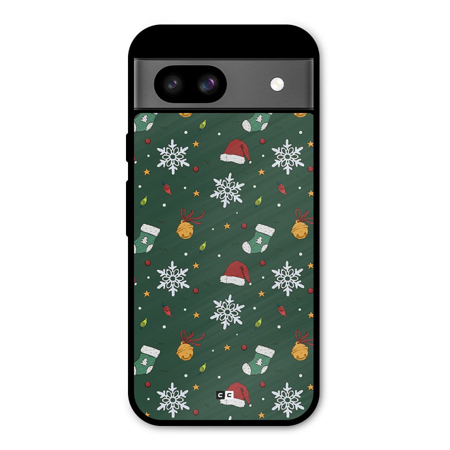 Christmas Call Metal Back Case for Google Pixel 8a