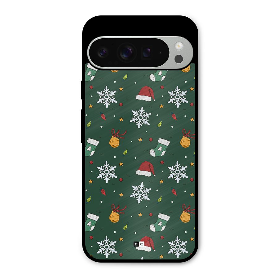 Christmas Call Metal Back Case for Google Pixel 9 Pro XL
