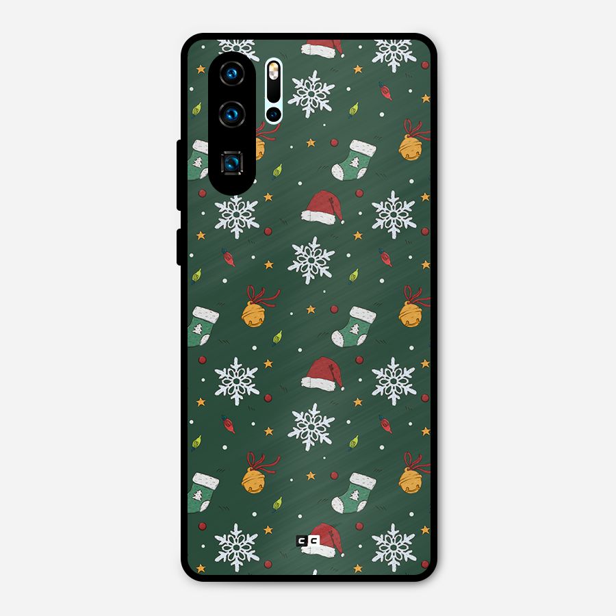 Christmas Call Metal Back Case for Huawei P30 Pro