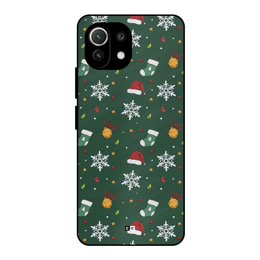 Christmas Call Metal Back Case for Mi 11 Lite NE 5G