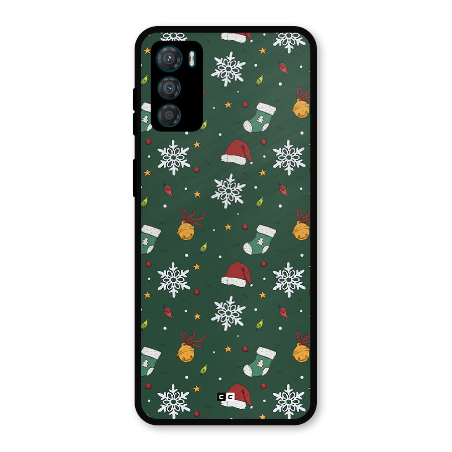 Christmas Call Metal Back Case for Moto G42