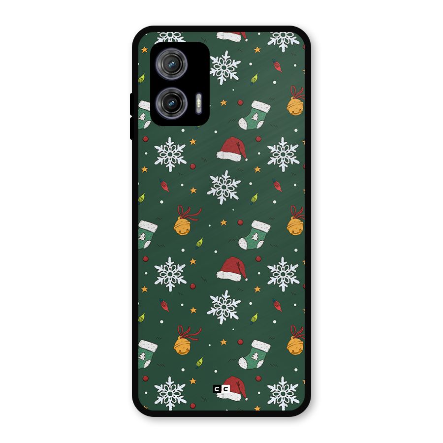 Christmas Call Metal Back Case for Moto G73