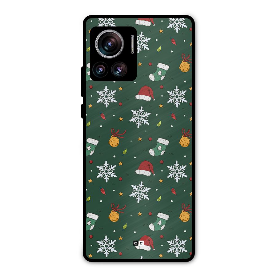 Christmas Call Metal Back Case for Motorola Edge 30 Ultra