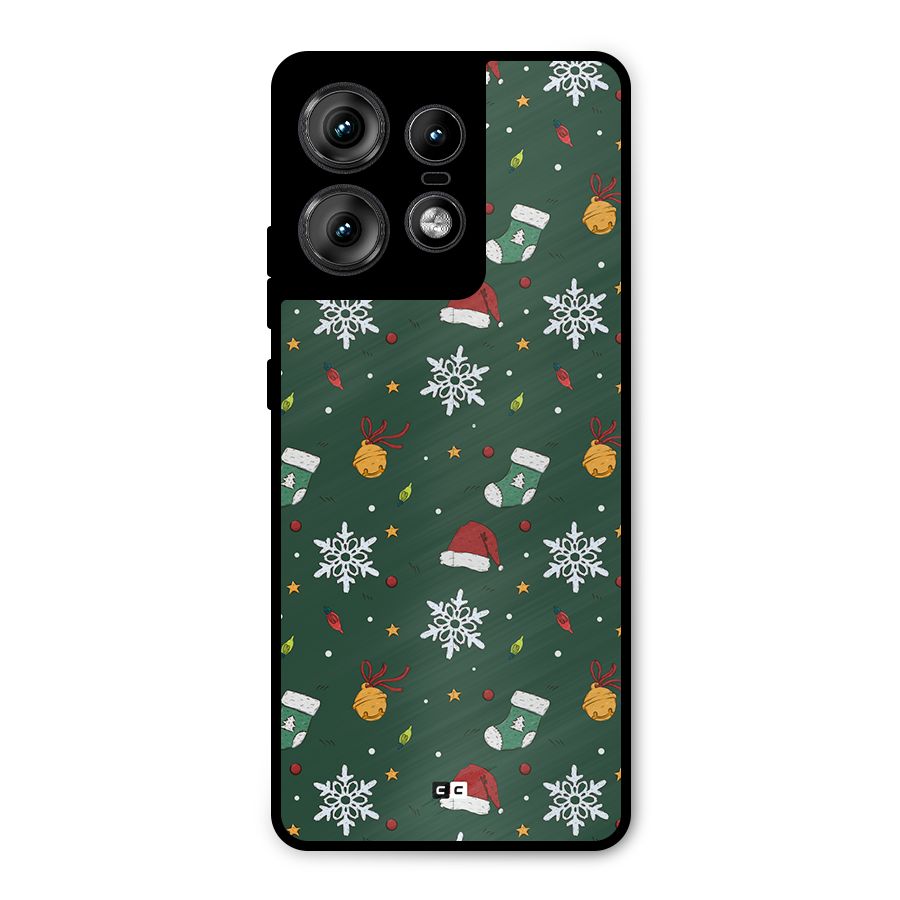 Christmas Call Metal Back Case for Motorola Edge 50 Pro