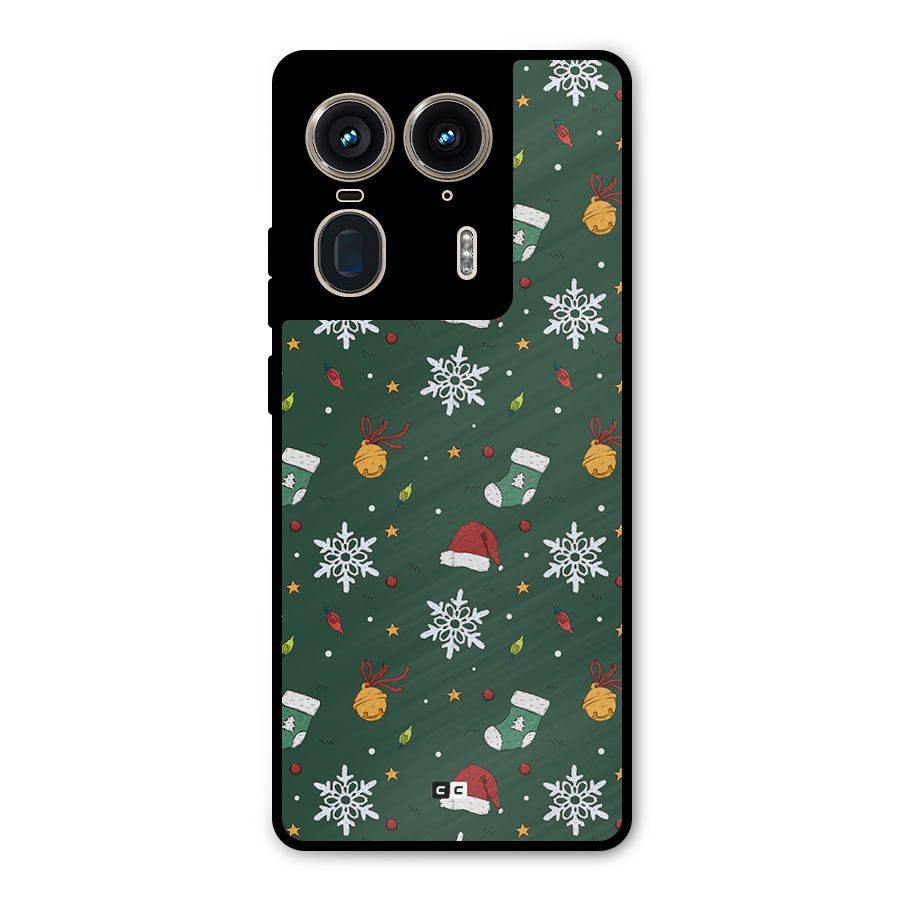 Christmas Call Metal Back Case for Motorola Edge 50 Ultra