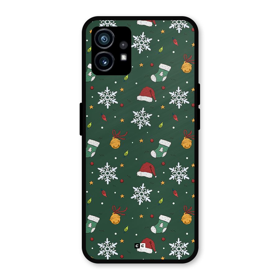 Christmas Call Metal Back Case for Nothing Phone 1