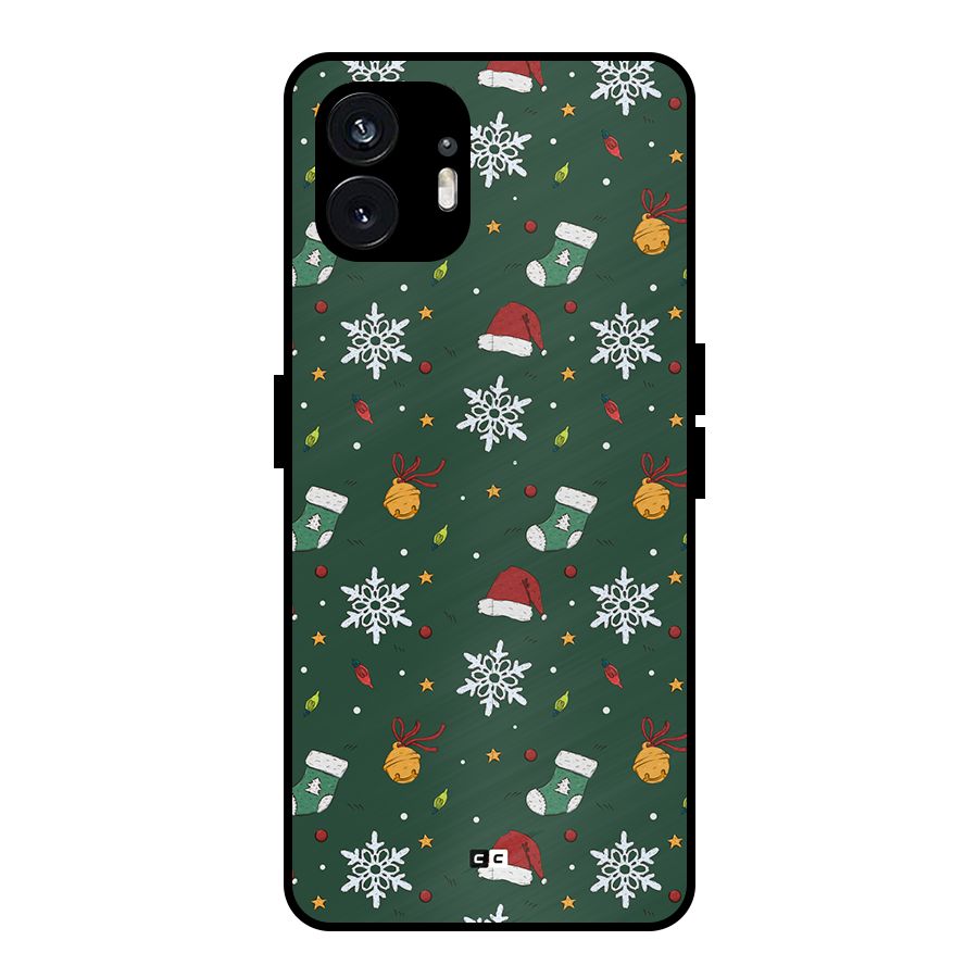 Christmas Call Metal Back Case for Nothing Phone 2
