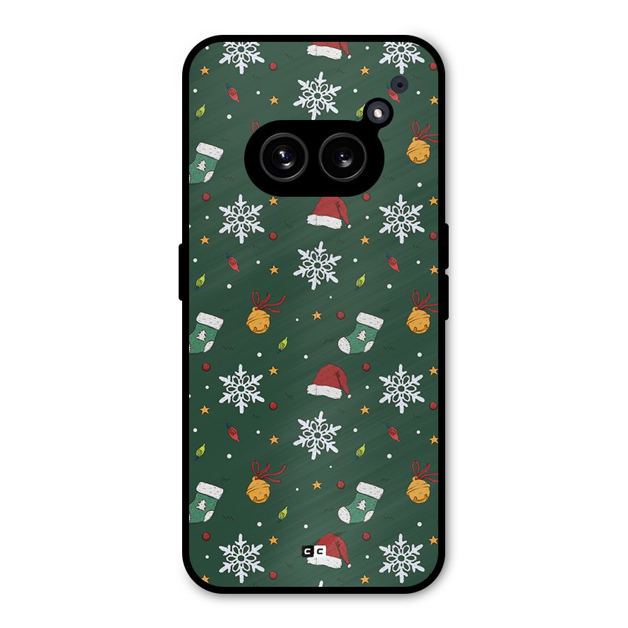 Christmas Call Metal Back Case for Nothing Phone 2a