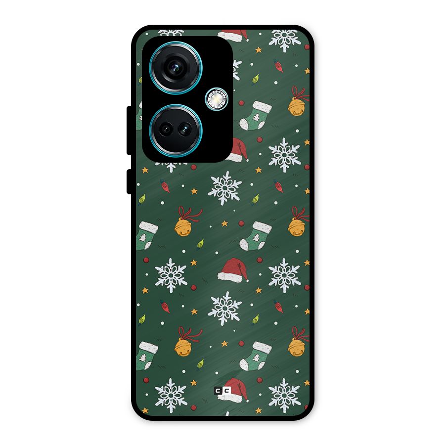 Christmas Call Metal Back Case for OnePlus Nord CE 3 5G