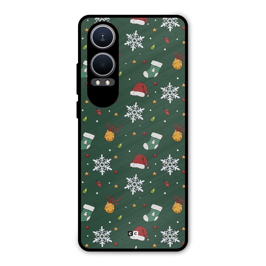 Christmas Call Metal Back Case for OnePlus Nord CE4 Lite