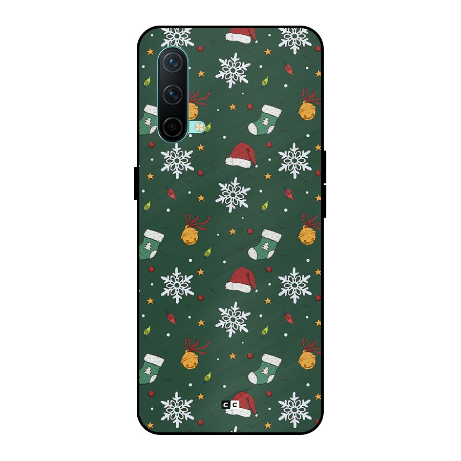 Christmas Call Metal Back Case for OnePlus Nord CE 5G