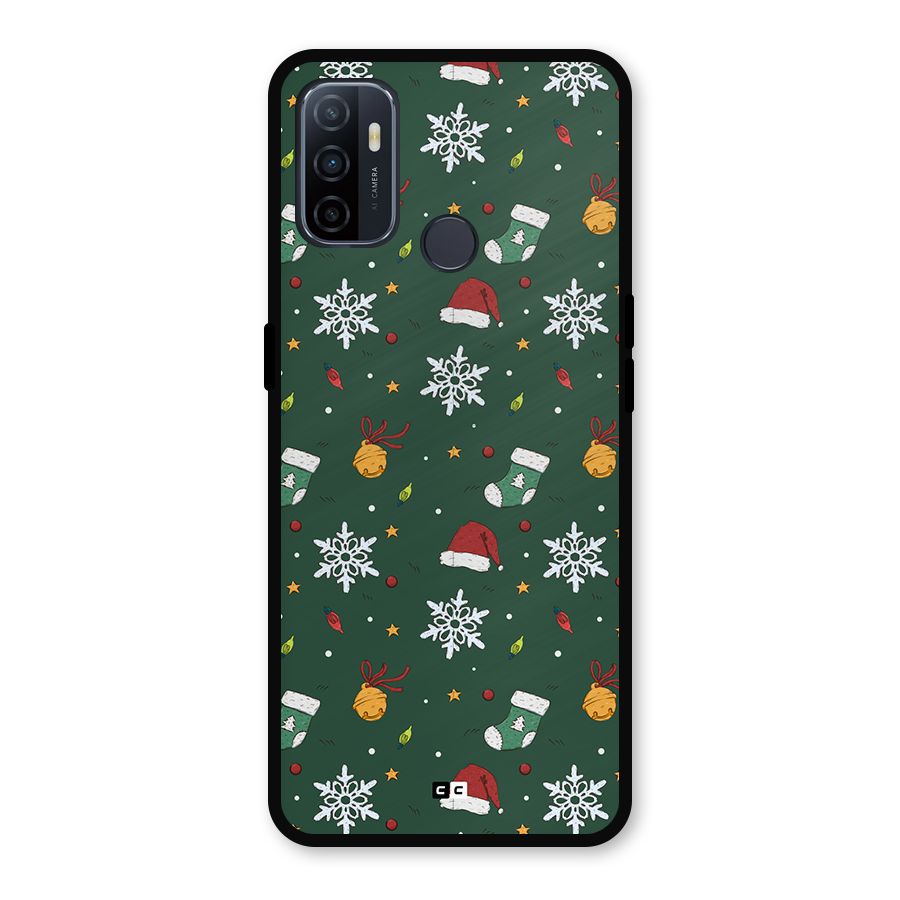 Christmas Call Metal Back Case for Oppo A53