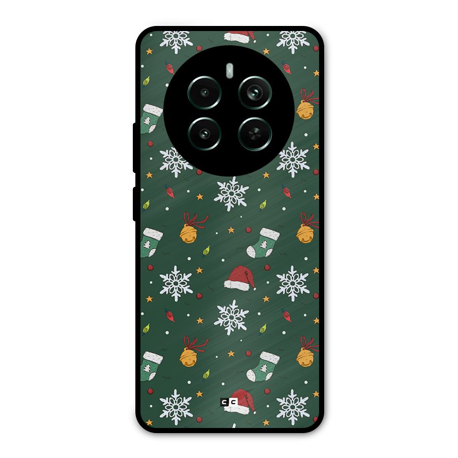 Christmas Call Metal Back Case for Realme 12 Plus