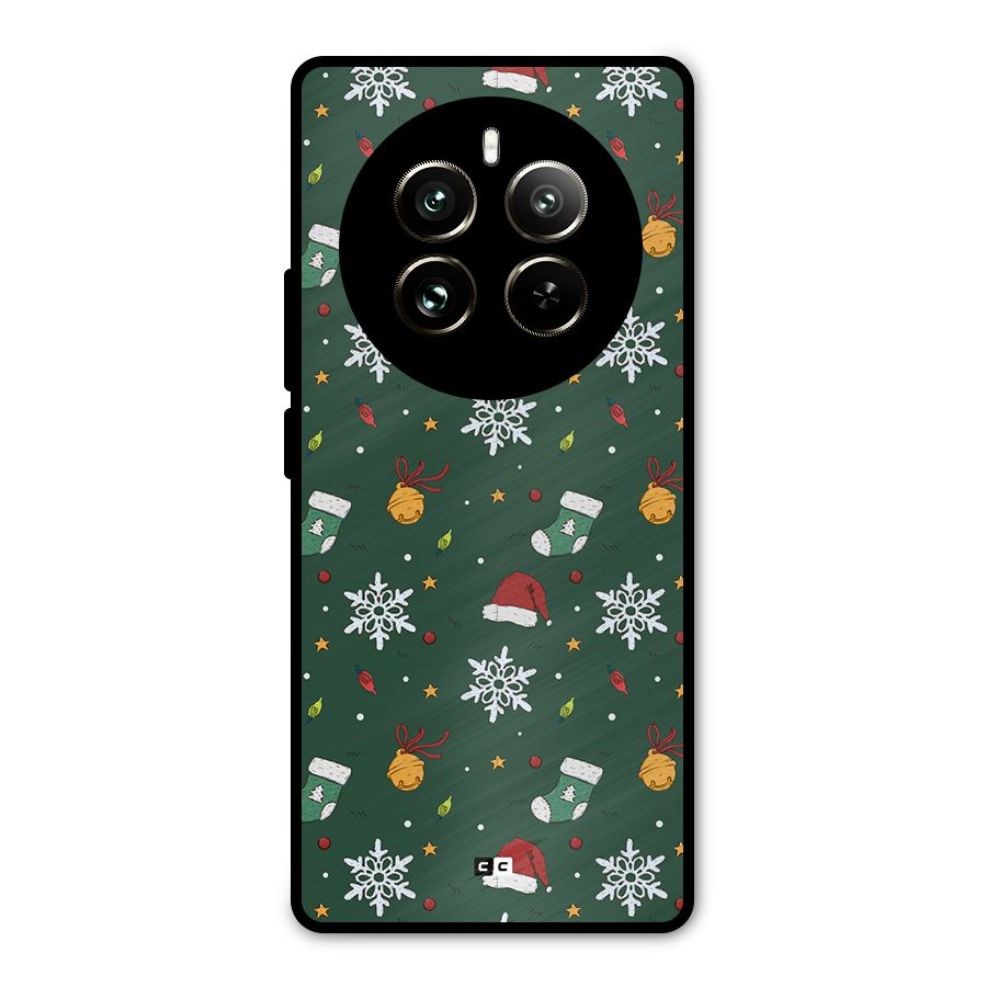 Christmas Call Metal Back Case for Realme 12 Pro
