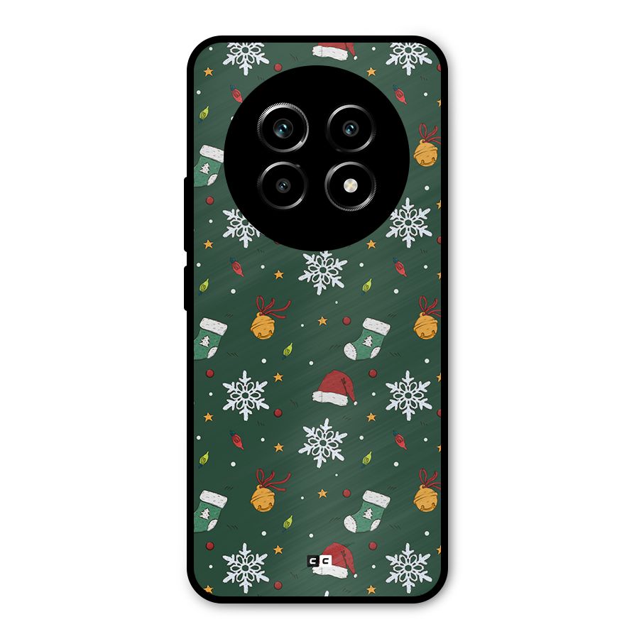 Christmas Call Metal Back Case for Realme 13 Pro