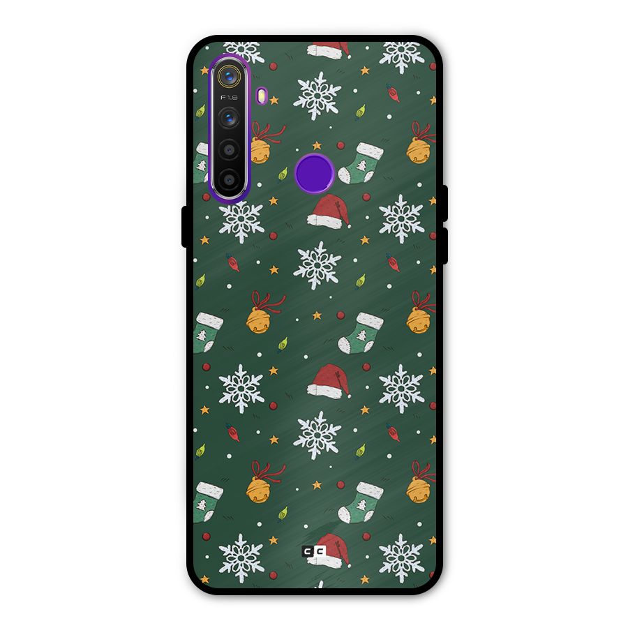 Christmas Call Metal Back Case for Realme 5