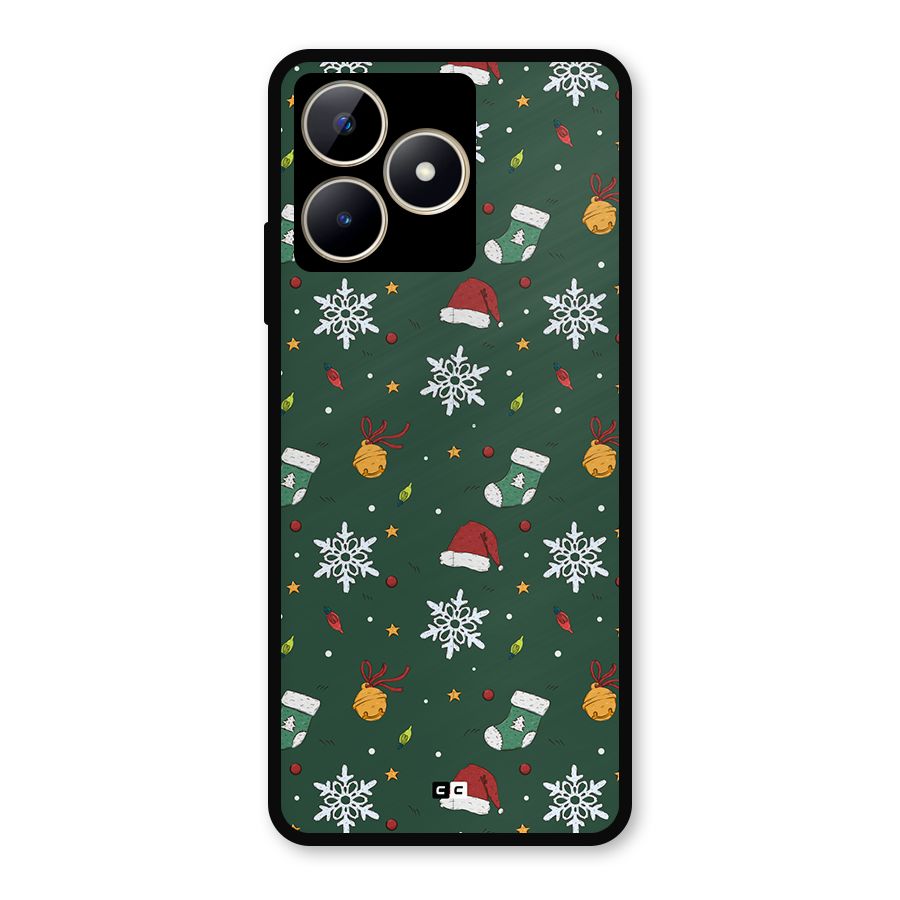 Christmas Call Metal Back Case for Realme C53
