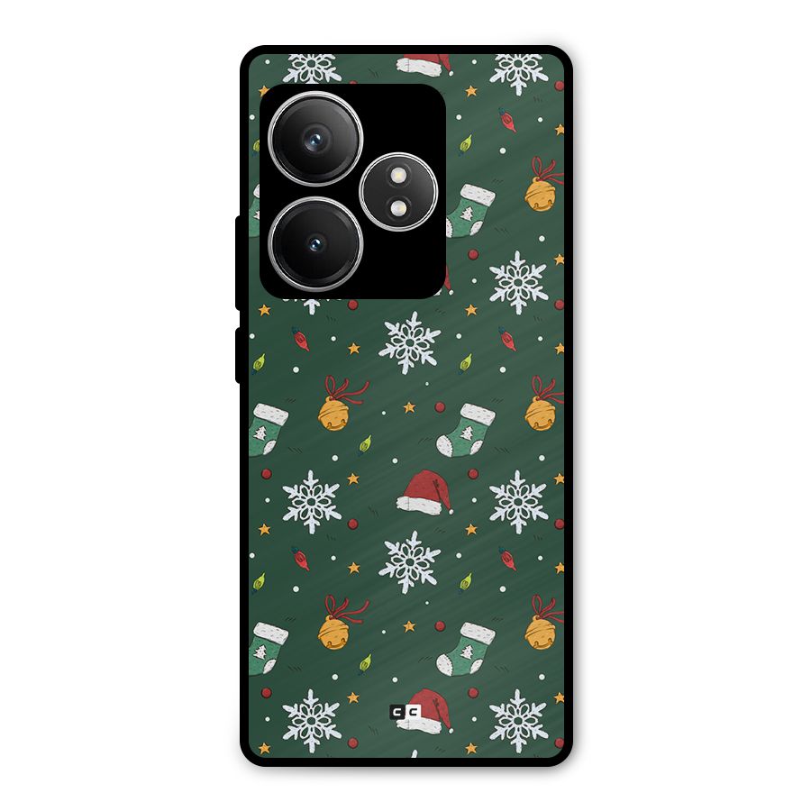 Christmas Call Metal Back Case for Realme GT 6T