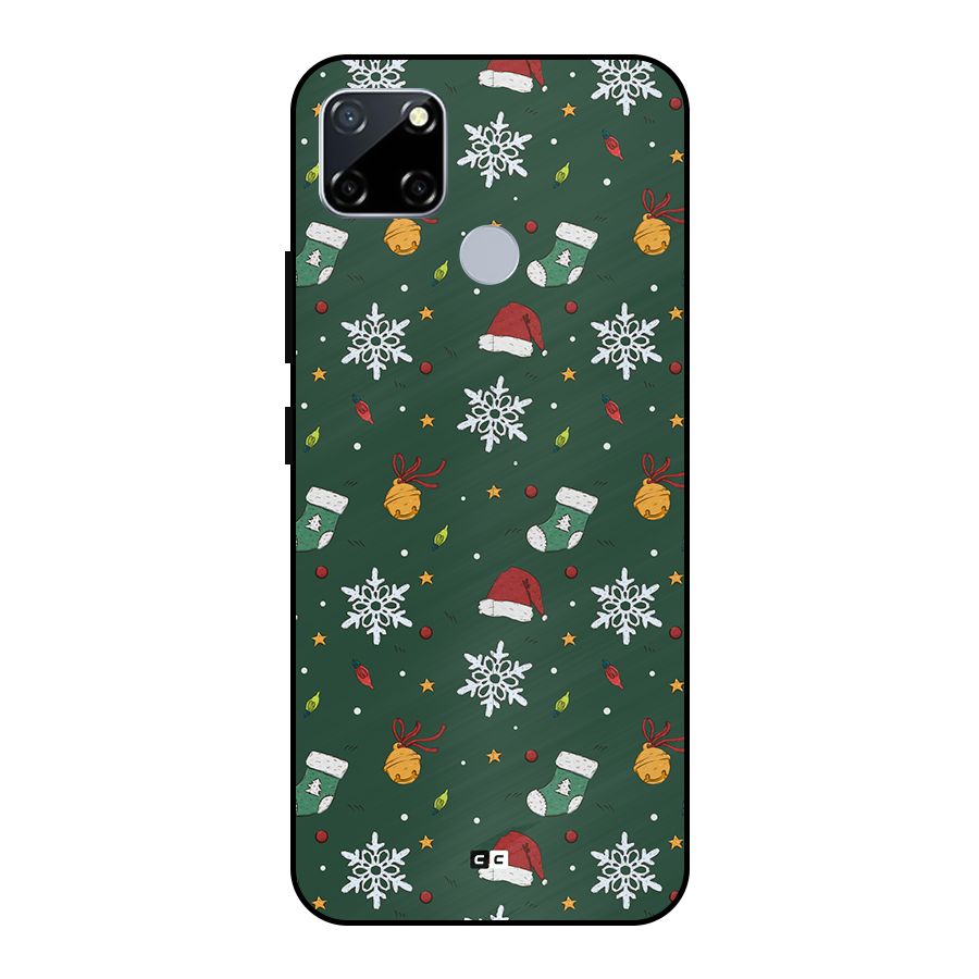 Christmas Call Metal Back Case for Realme Narzo 20