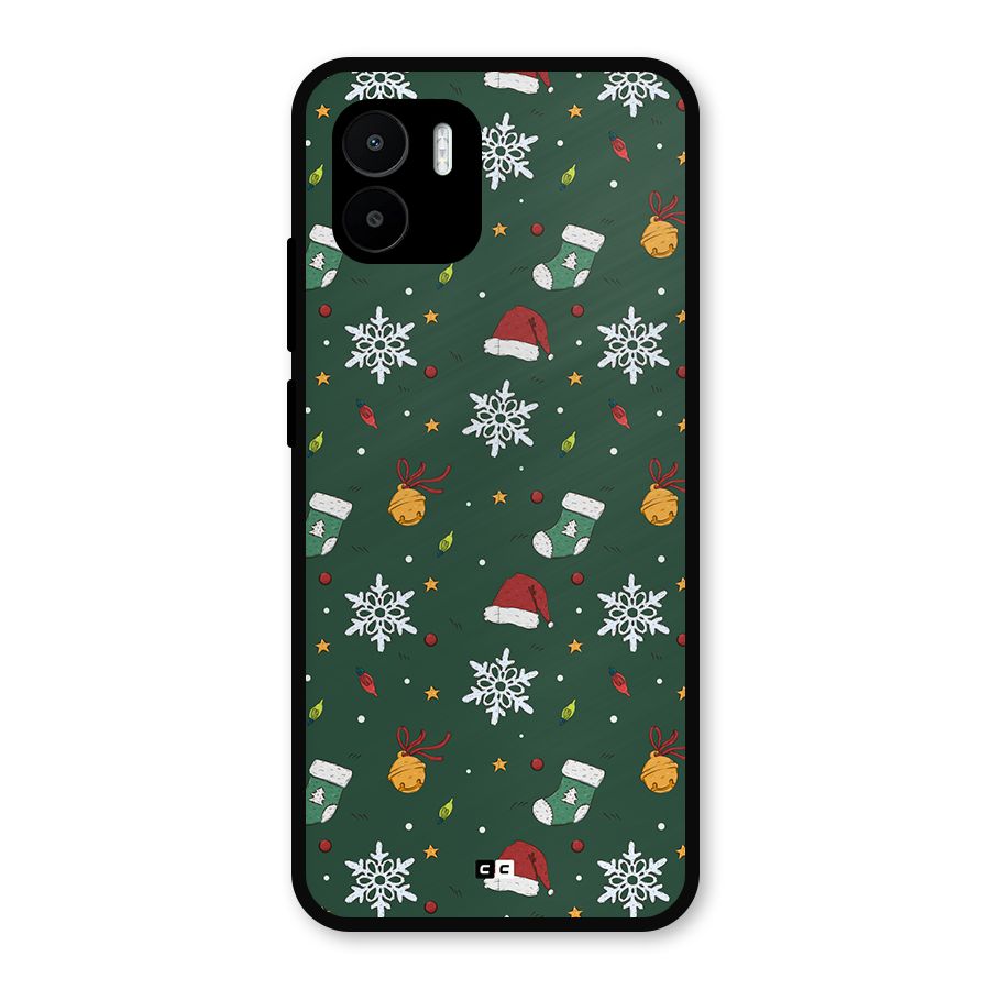 Christmas Call Metal Back Case for Redmi A2