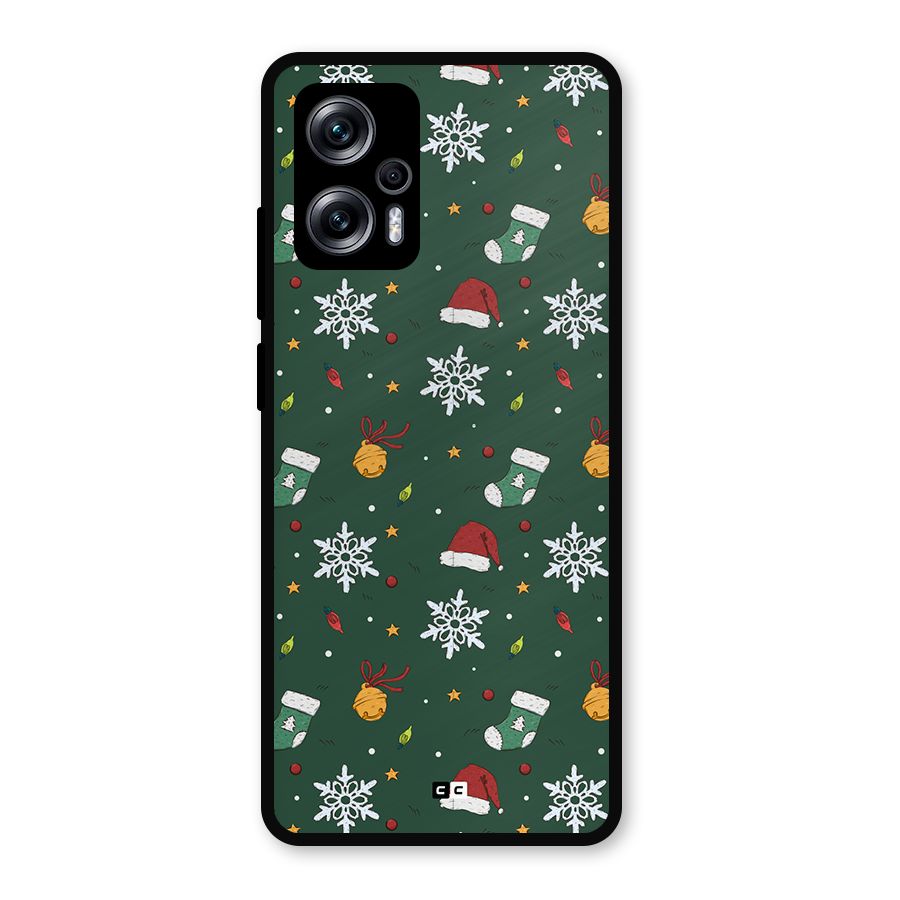 Christmas Call Metal Back Case for Redmi K50i