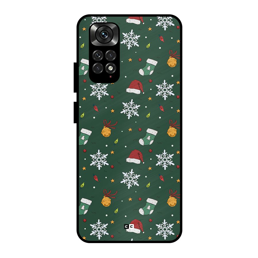 Christmas Call Metal Back Case for Redmi Note 11 Pro