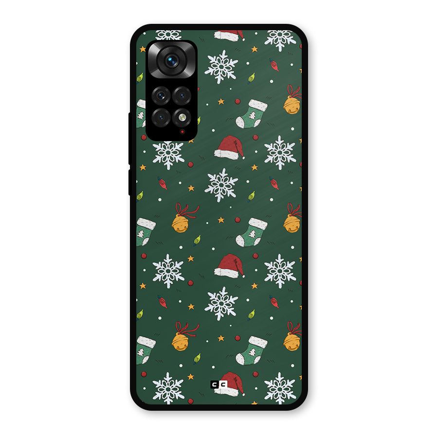 Christmas Call Metal Back Case for Redmi Note 11s