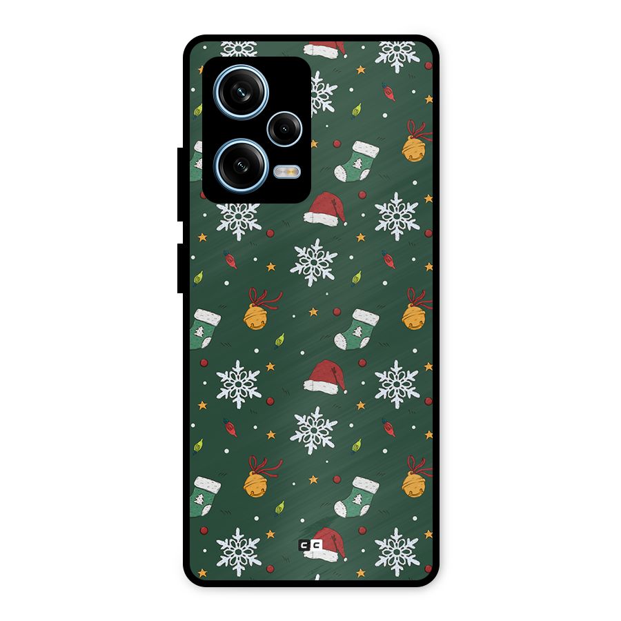 Christmas Call Metal Back Case for Redmi Note 12 Pro