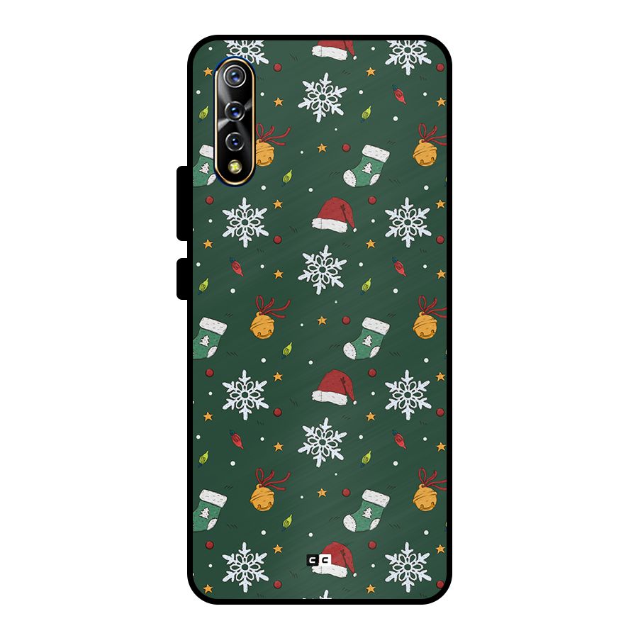 Christmas Call Metal Back Case for Vivo S1