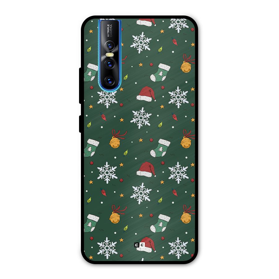 Christmas Call Metal Back Case for Vivo V15 Pro