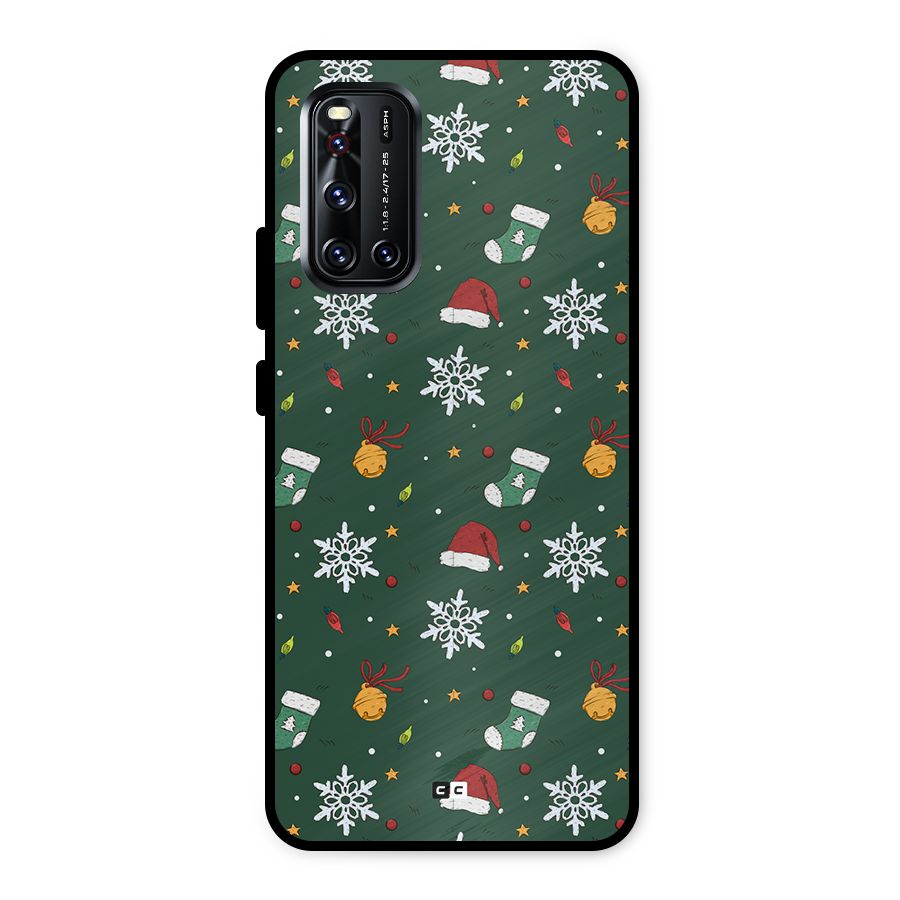 Christmas Call Metal Back Case for Vivo V19