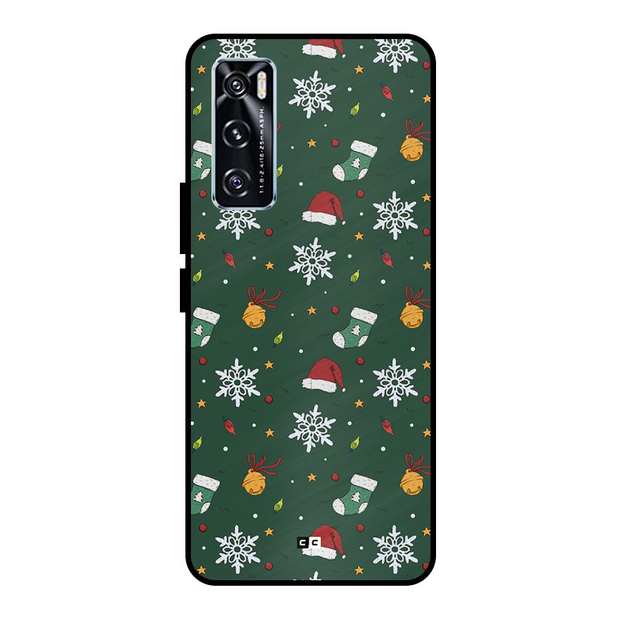 Christmas Call Metal Back Case for Vivo V20 SE