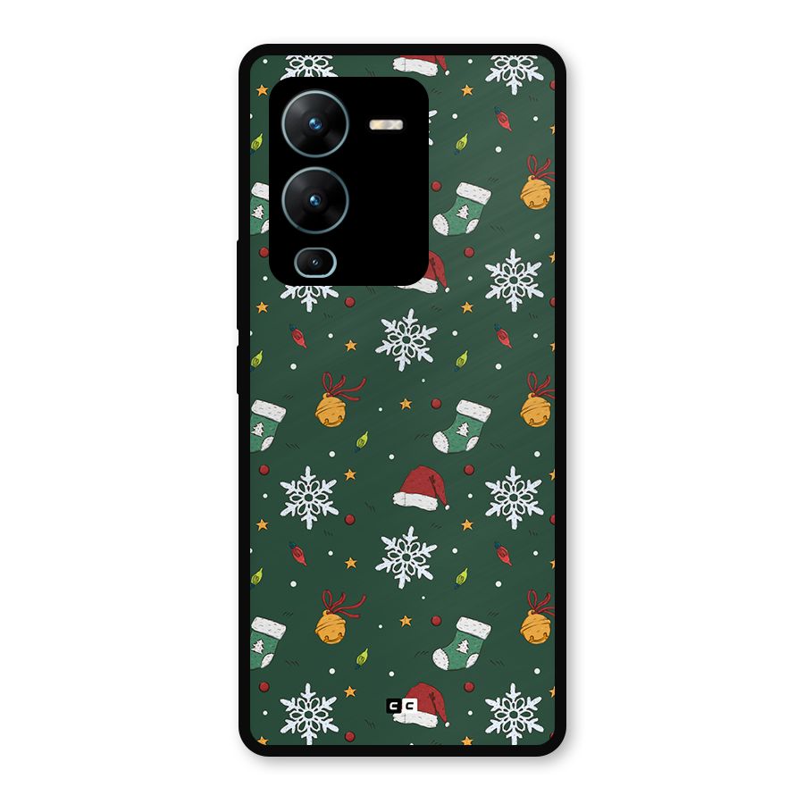 Christmas Call Metal Back Case for Vivo V25 Pro