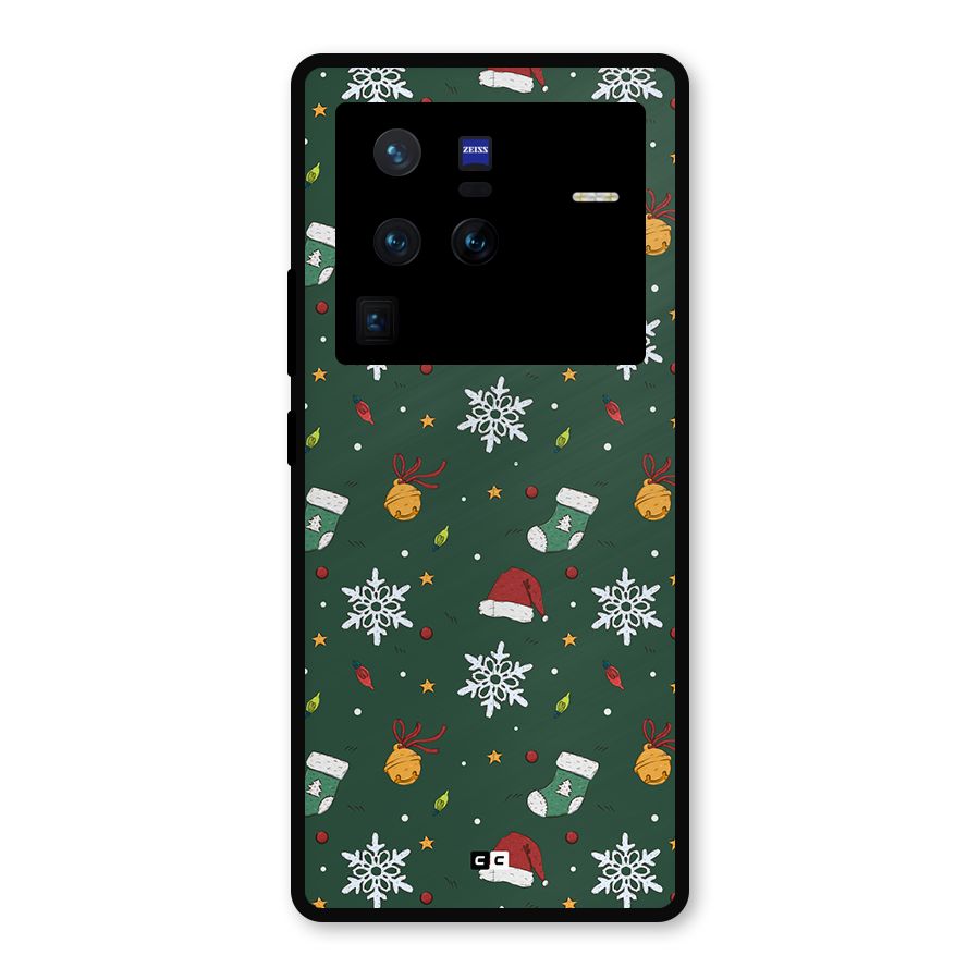 Christmas Call Metal Back Case for Vivo X80 Pro