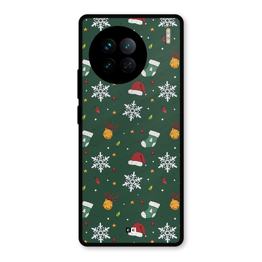 Christmas Call Metal Back Case for Vivo X90