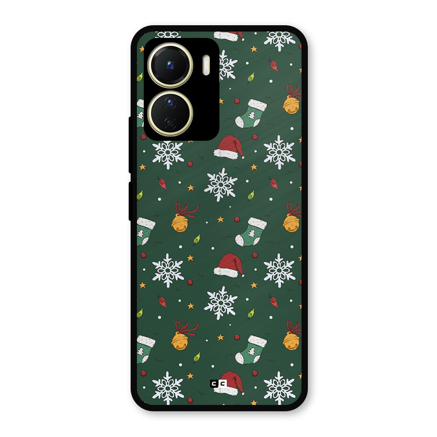 Christmas Call Metal Back Case for Vivo Y16