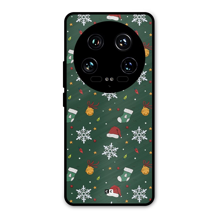 Christmas Call Metal Back Case for Xiaomi 14 Ultra