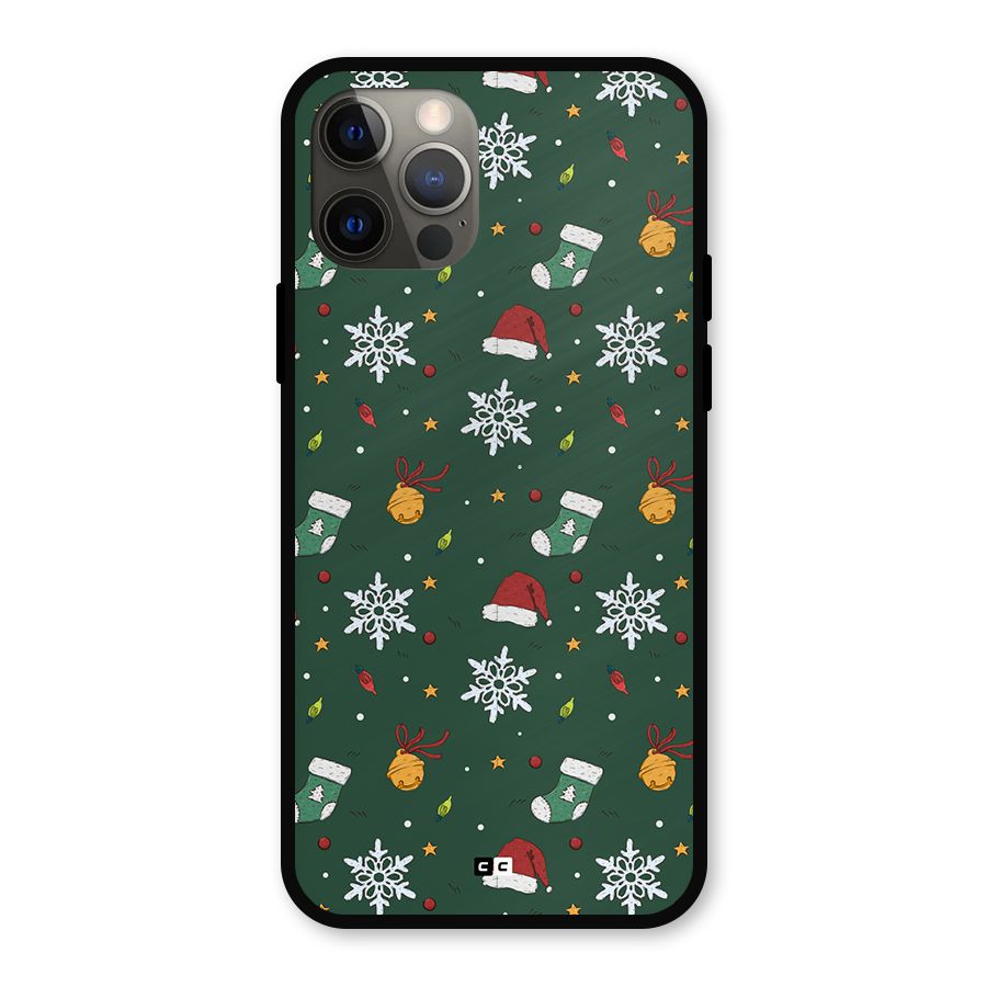Christmas Call Metal Back Case for iPhone 12 Pro
