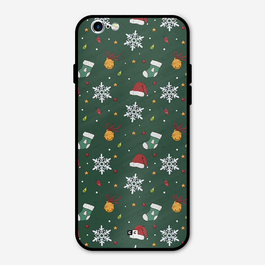 Christmas Call Metal Back Case for iPhone 6 6s