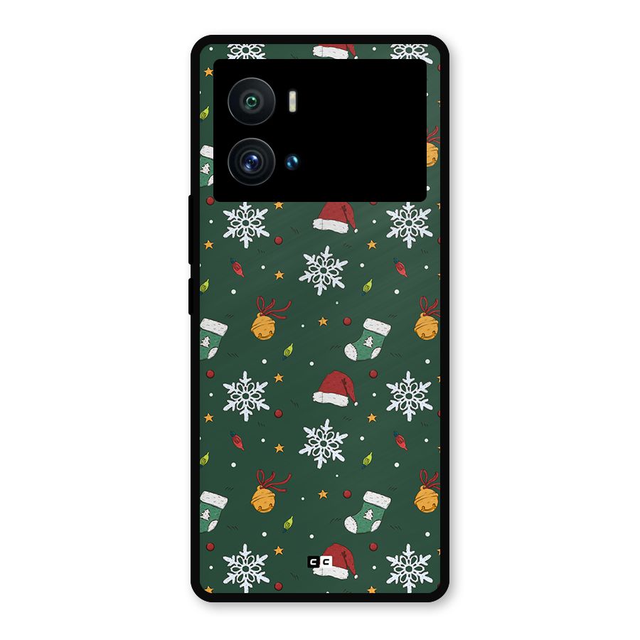Christmas Call Metal Back Case for iQOO 9 Pro