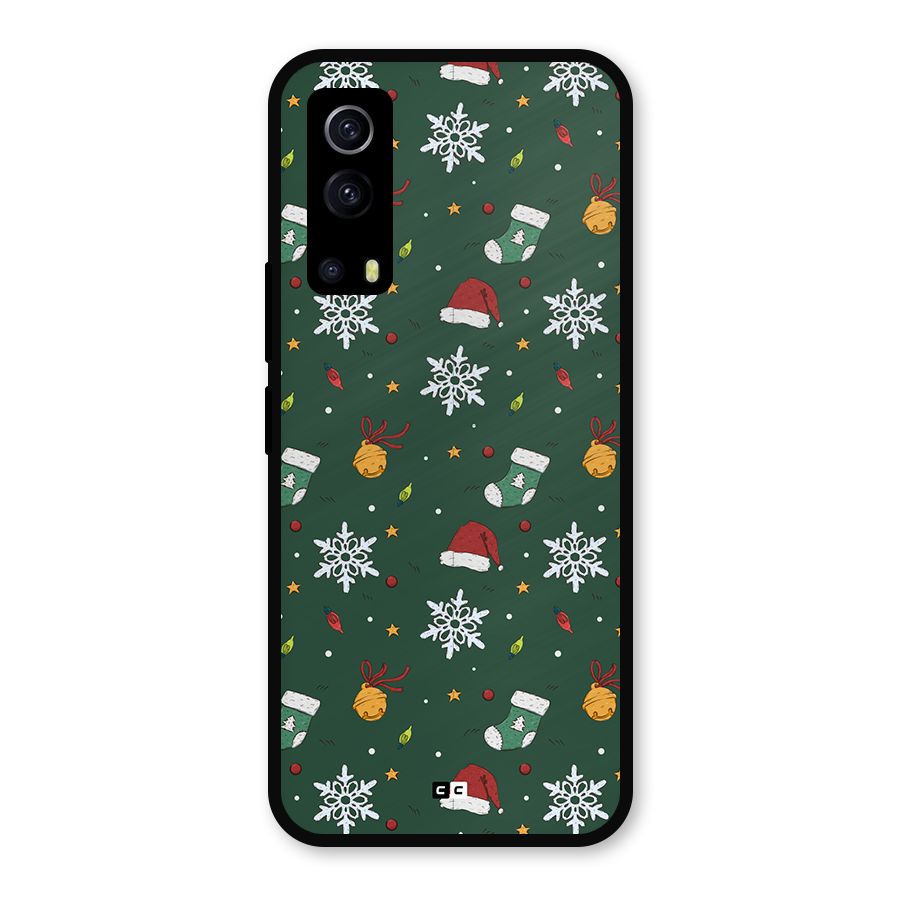 Christmas Call Metal Back Case for iQOO Z3
